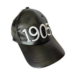 🌵4/$25 Las Vegas, Nevada 1905 Hat Cap Snap Back Black Baseball Faux‎ Leather